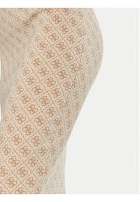 Guess Spódnica ołówkowa W4BD53 Z37K0 Beżowy Slim Fit. Kolor: beżowy. Materiał: syntetyk #4