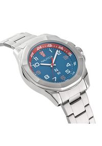 Nautica Zegarek NAPTBS206 Srebrny. Kolor: srebrny #3