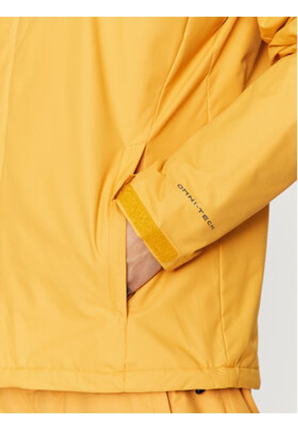 columbia - Columbia Kurtka narciarska Last Tracks™ Jacket Żółty Regular Fit. Kolor: żółty. Materiał: syntetyk. Sport: narciarstwo