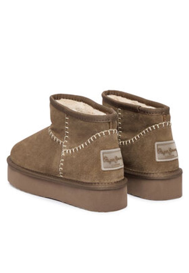 Pepe Jeans Śniegowce Dissy Etnic W PLS500004 Szary. Kolor: szary. Materiał: zamsz, skóra