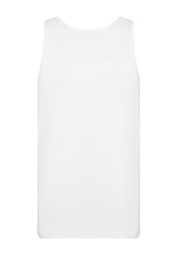 Adidas - adidas Tank top Trefoil Essentials IY7366 Biały Regular Fit. Kolor: biały. Materiał: bawełna