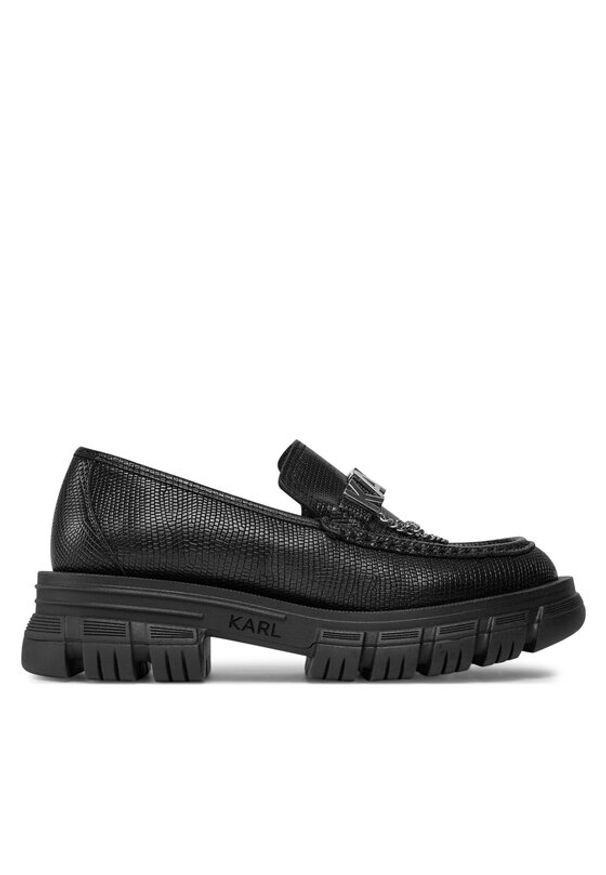 Karl Lagerfeld - KARL LAGERFELD Loafersy KL43824 Czarny. Kolor: czarny