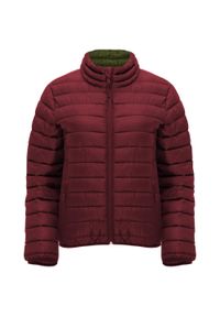 ROLY - Womens/Ladies Finland Slim Padded Jacket. Kolor: czerwony. Materiał: puch. Sport: turystyka piesza #1