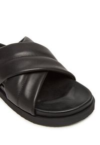 HÖGL Klapki Tessa 9-100820 Czarny. Kolor: czarny. Materiał: skóra #5