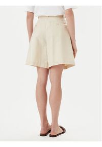 Weekend Max Mara Bermudy Ecuba 2515141032 Écru Regular Fit. Materiał: bawełna #5
