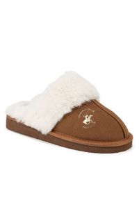 Beverly Hills Polo Club Kapcie WFA3417-1 Brązowy. Kolor: brązowy. Materiał: materiał #7