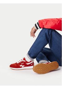 Reebok Sneakersy CEO-DRIVE AR30296MRWT Czerwony. Kolor: czerwony. Materiał: skóra, zamsz #4