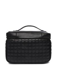 Guess Kosmetyczka Nadira TWQG84 24039 Czarny. Kolor: czarny. Materiał: skóra