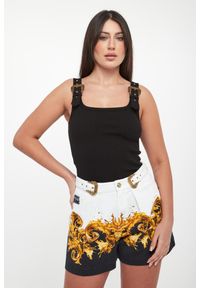 Versace Jeans Couture - Top damski z klamrami VERSACE JEANS COUTURE #1