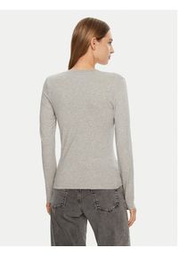 Guess Jeans Bluzka W4YI21 J1314 Szary Regular Fit. Kolor: szary. Materiał: bawełna #4