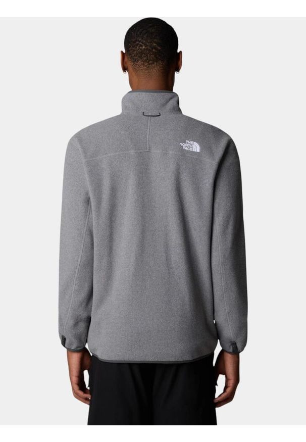 Sweter męski The North Face M 100 Glacier. Kolor: szary. Materiał: polar