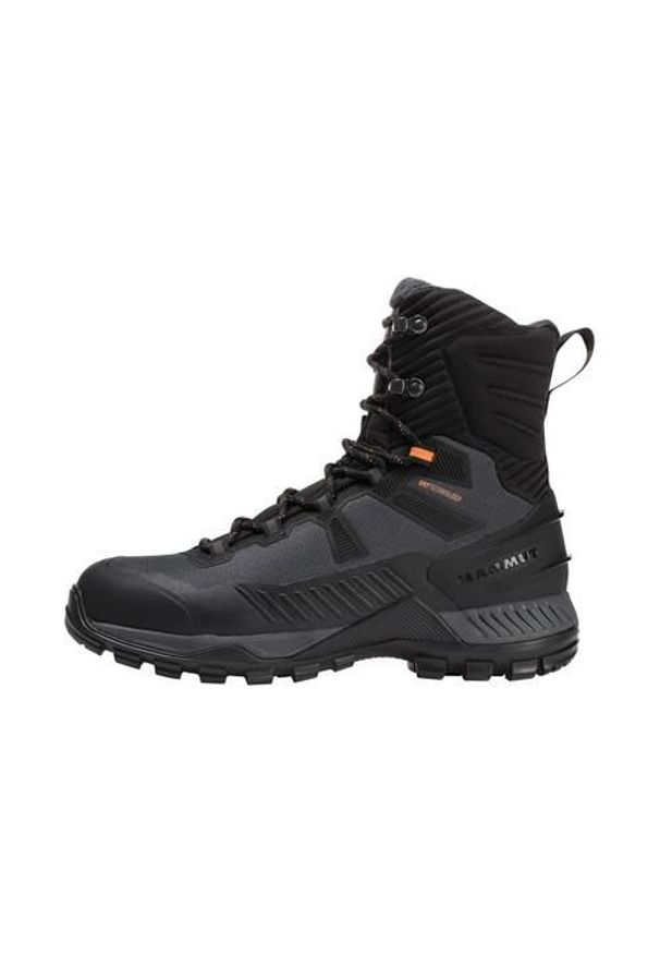 Buty trekkingowe damskie Mammut Blackfin Iii High. Wysokość cholewki: za kostkę. Zapięcie: sznurówki. Kolor: czarny. Materiał: materiał, syntetyk, tkanina. Szerokość cholewki: normalna
