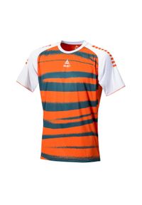 SELECT - Jersey Select Sand. Kolor: biały, wielokolorowy, pomarańczowy. Materiał: jersey. Sport: fitness, piłka ręczna #1