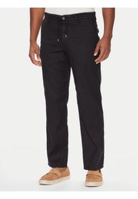 Baldessarini Spodnie materiałowe B1 16849.2266 Czarny Regular Fit. Kolor: czarny. Materiał: bawełna