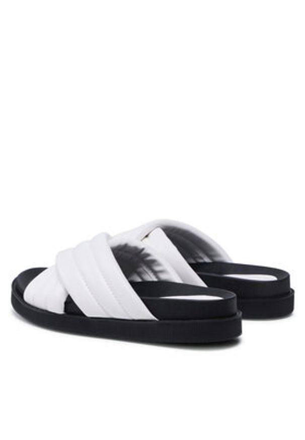 Jenny Fairy Klapki TS5130-01 Biały. Kolor: biały. Materiał: skóra