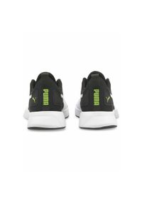 Puma - Młodzieżowe buty Flyer Runner PUMA Green Flash White Black. Kolor: biały, wielokolorowy, zielony, czarny