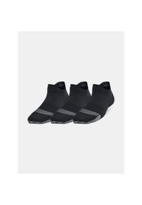 Skarpety treningowe damskie Under Armour Breathe NS Tab 3 Pack. Kolor: czarny. Sport: fitness