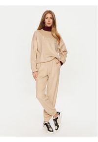 Weekend Max Mara Bluza Laghi 2425926032 Beżowy Relaxed Fit. Kolor: beżowy. Materiał: syntetyk #5