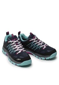 CMP Trekkingi Kids Rigel Low Trekking Shoe Kids Wp 3Q54554J Granatowy. Kolor: niebieski. Materiał: materiał. Sport: turystyka piesza #3