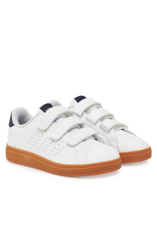 Adidas - adidas Sneakersy Advantage Base 2.0 JI4194 Biały. Kolor: biały. Materiał: skóra. Model: Adidas Advantage