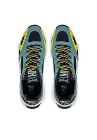 EA7 Emporio Armani Sneakersy X8X174 XK377 U517 Kolorowy. Materiał: skóra. Wzór: kolorowy #6