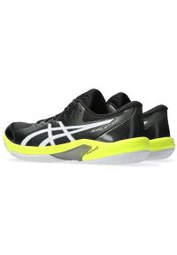 Buty do piłki ręcznej męskie Asics Beyond FF. Zapięcie: sznurówki. Kolor: czarny. Materiał: materiał, syntetyk, tkanina. Szerokość cholewki: normalna