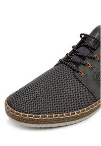 Rieker Półbuty B5252-45 Szary. Kolor: szary. Materiał: materiał #3