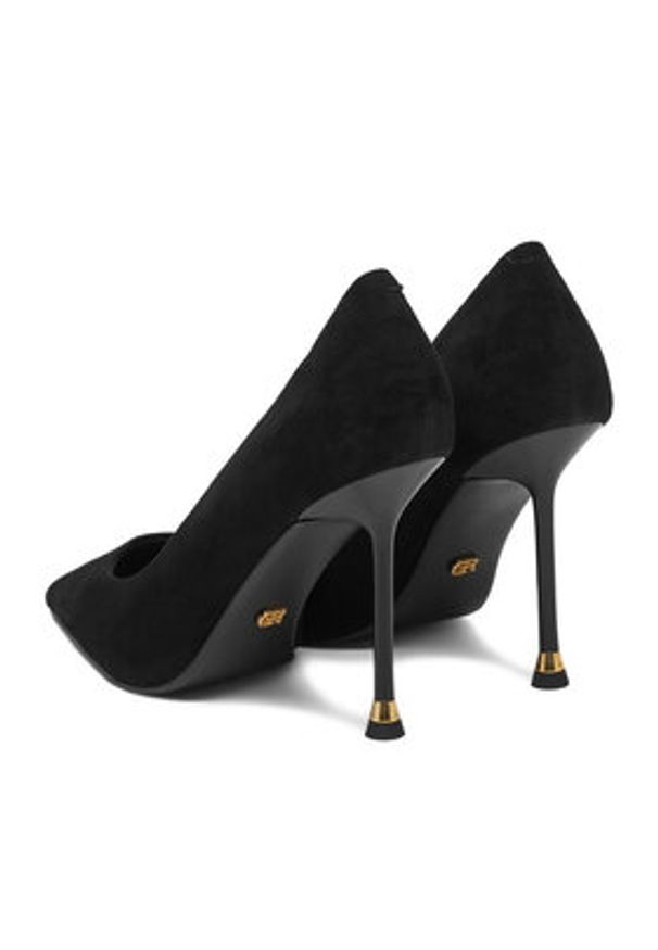 Gino Rossi Szpilki EO-CINDY-1735-2-1 Czarny. Kolor: czarny. Materiał: skóra, zamsz. Obcas: na szpilce