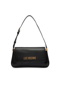 Love Moschino - LOVE MOSCHINO Torebka JC4058PP1PLO0000 Czarny. Kolor: czarny. Materiał: skórzane #5
