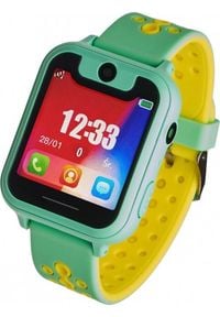 Smartwatch Garett Electronics Kids Nice Zielony (5903246281996). Rodzaj zegarka: smartwatch. Kolor: zielony #1