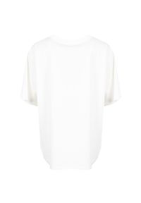 Pinko T-shirt "Toccante" | 101214 A0VI | Kobieta | Biały. Okazja: na co dzień. Kolor: biały. Materiał: bawełna. Wzór: kwiaty, jednolity. Styl: casual, elegancki #3