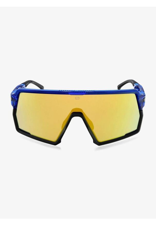 Okulary rowerowe Rudy Project Kelion - crystal blue/multilaser yellow. Kolor: niebieski