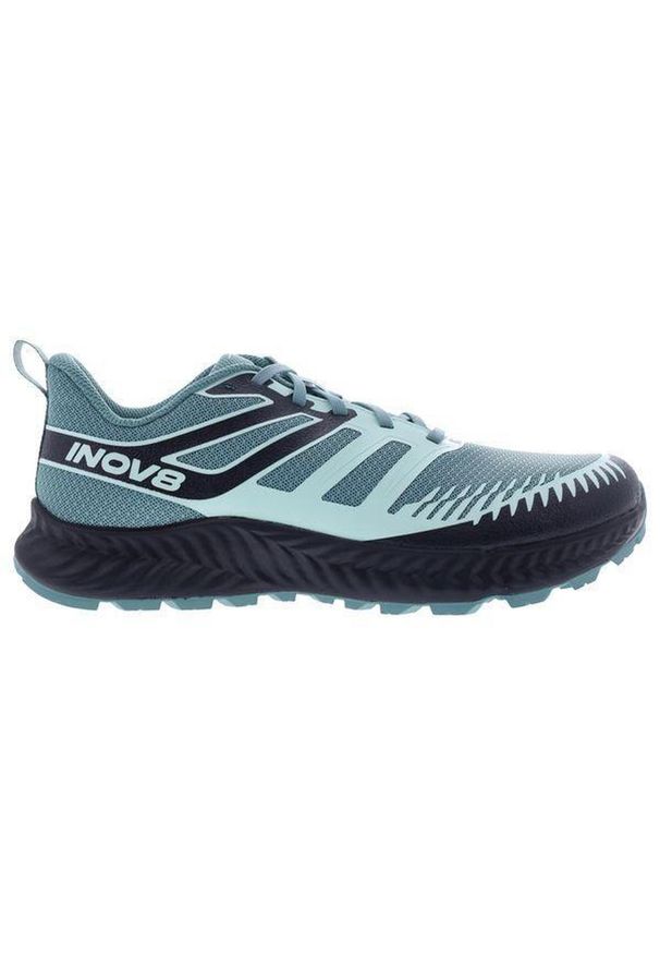 BOXRAW - Buty trailowe damskie Inov-8 TrailFly. Kolor: zielony, niebieski, wielokolorowy. Sport: bieganie
