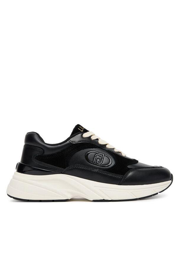 Liu Jo Sneakersy LJ01 BF5017 P0304 Czarny. Kolor: czarny. Materiał: skóra