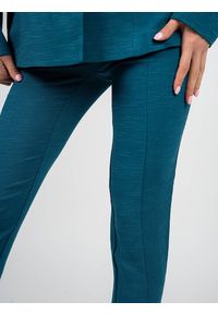 Patrizia Pepe Spodnie | ZP1679 A3MF | Kobieta | Niebieski, Zielony. Stan: obniżony. Kolor: wielokolorowy, zielony, niebieski. Materiał: wiskoza, acetat