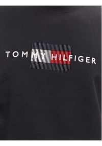 TOMMY HILFIGER - Tommy Hilfiger Bluza MW0MW35541 Granatowy Regular Fit. Kolor: niebieski. Materiał: bawełna, syntetyk