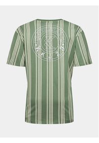 Karl Kani T-Shirt Small Signature Pinstripe 6037829 Zielony Regular Fit. Kolor: zielony. Materiał: bawełna
