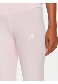 Adidas - adidas Legginsy SPORT INSPIRED LOUNGEWEAR ESSENTIALS HIGH-WAISTED LOGO LEGGINGS ID0024 Różowy. Kolor: różowy. Materiał: bawełna. Styl: sportowy