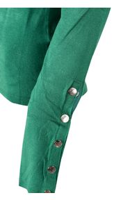 Silvian Heach Sweter | PGA22056LU | Kobieta | Zielony. Typ kołnierza: golf. Kolor: zielony. Materiał: nylon, wiskoza. Wzór: aplikacja #9
