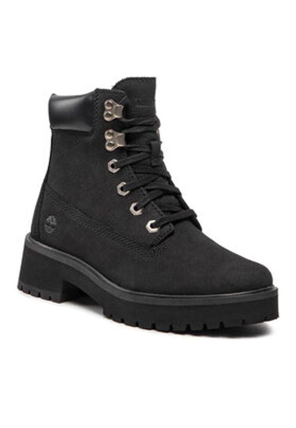 Timberland Trapery Carnaby Cool 6in TB0A5NYY015 Czarny. Kolor: czarny. Materiał: nubuk, skóra