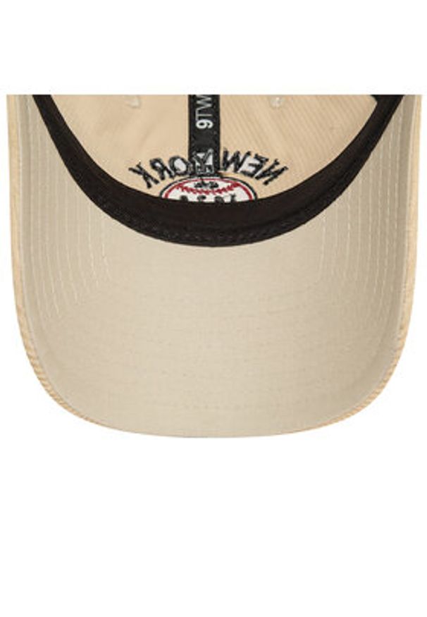 New Era Czapka z daszkiem Cord 9Twenty New 60565322 Beżowy. Kolor: beżowy. Materiał: materiał