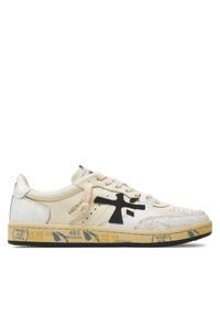 Premiata Sneakersy Bsktclay BSKT CLAY VAR 6775 Écru. Materiał: skóra