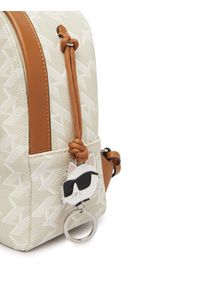 Karl Lagerfeld - KARL LAGERFELD Plecak B3W30137 Kremowy. Kolor: kremowy. Materiał: skóra #3