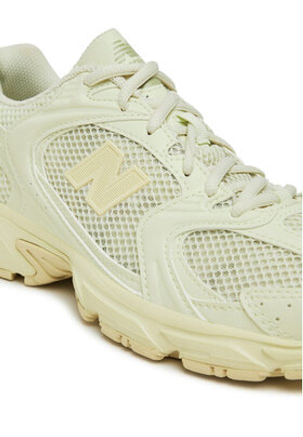 New Balance Sneakersy U530TBB Żółty. Kolor: żółty. Materiał: skóra