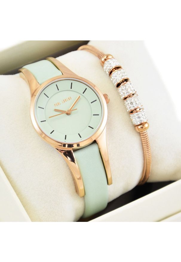 Zegarek Paul Lorens Zestaw damski zegarek Sevilla -6F4 + bransoletka