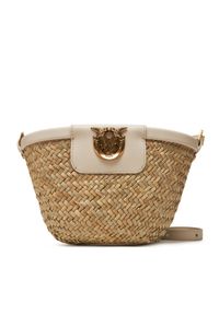 Pinko - PINKO Torebka Love Summer Bucket PE 25 PLTT 103325 A1RL Beżowy. Kolor: beżowy