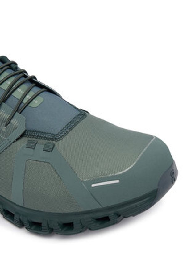 On Sneakersy Cloud 6 3MF10062841 Zielony. Kolor: zielony. Materiał: materiał