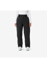 WEDZE - Spodnie narciarskie i snowboardowe damskie Quechua FR500. Kolor: czarny. Materiał: materiał. Sezon: zima. Sport: narciarstwo, snowboard #1