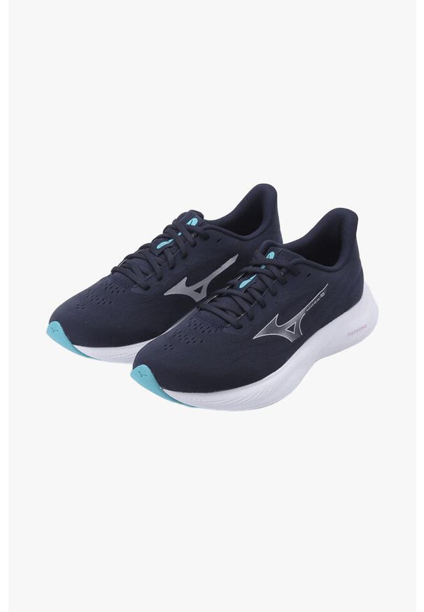 Buty do biegania męskie Mizuno Revolt 4 baritone blue/silver/capri bre. Kolor: niebieski