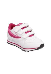 Buty do chodzenia dla dzieci Fila Orbit Velcro Low. Kolor: biały. Sport: turystyka piesza